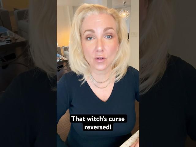 That witch’s curse reversed! #propheticword