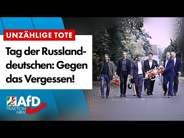 Tag der Russlanddeutschen: Gegen das Vergessen!