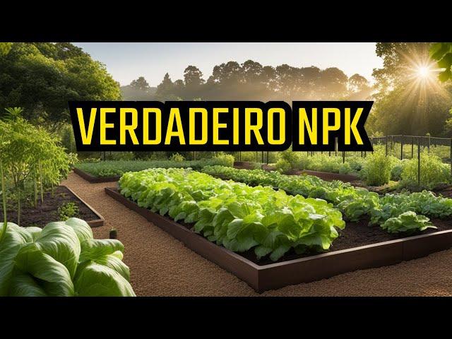 O VERDADEIRO NPK Caseiro: Fertilizante Orgânico DIY que Funciona!