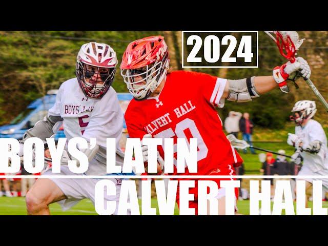 Boys' Latin vs. Calvert Hall | OT | 2024 MIAA Boys' Lacrosse | Extended Clips