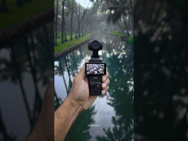 Magic of Dji pocket 3 + Keralas natural beauty #dji  #djiosmopocket3 #viralshots #cinematic