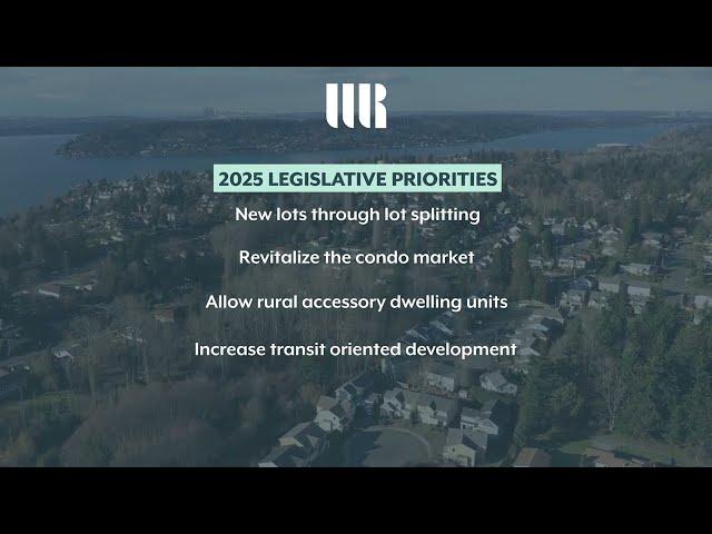 Washington REALTORS® Legislative Priorities