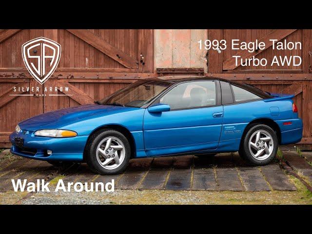 Walk Around 1993 Eagle Talon TSi AWD Turbo ~ Silver Arrow Cars Ltd