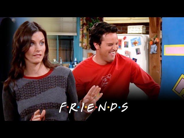 Chandler's Dirty Arcade Prank | Friends