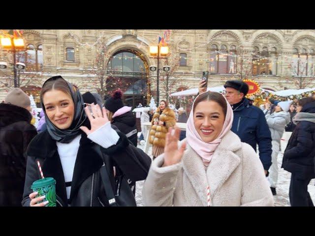 Another 100 RUSSIAN LADIES on Red Square in Moscow, Russia 2024