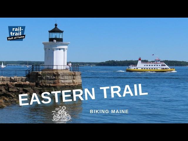 Biking Maine:  The Eastern Trail from Bug Light to Saco