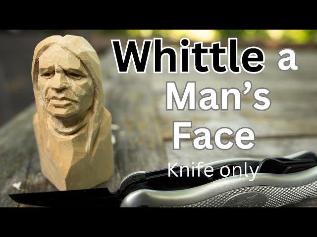 How to Carve a Man’s Face in Wood -Step by Step