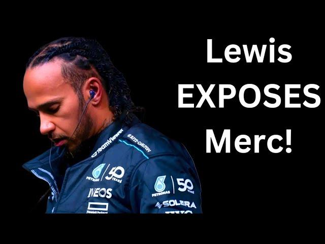 Lewis Hamilton Drops A BOMBSHELL And Exposes Mercedes For CRAZY Singapore Strategy!