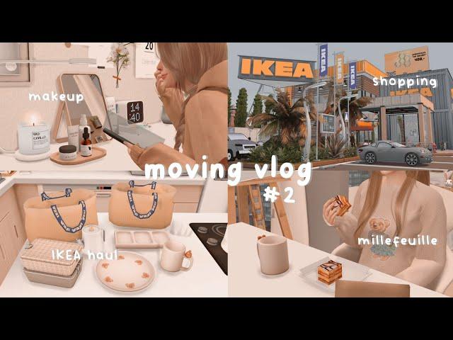 moving vlog pt. 2: IKEA shopping & haul | emily #2 — the sims 4