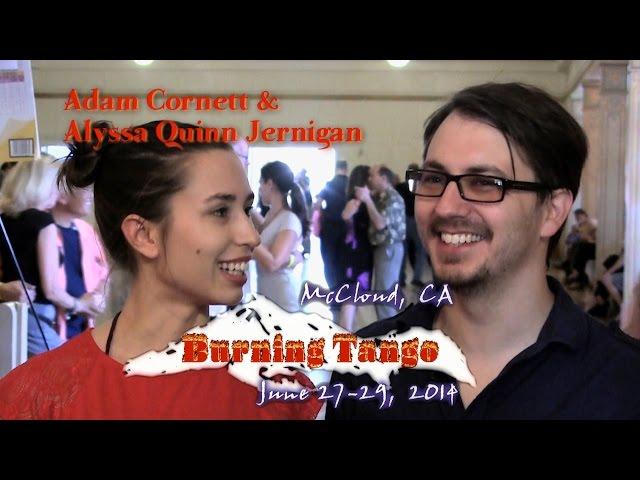 Adam Cornett and Alyssa Quinn Jernigan, Argentine Tango Instructors