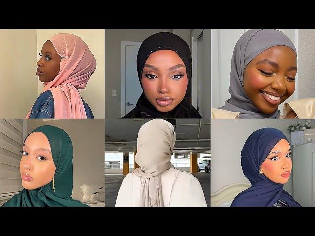 BEST HIJAB TUTORIAL/ STYLES  🫧 || TIKTOK COMPILATION || THATGIRLGUIDE