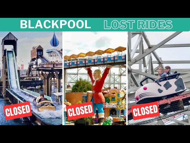 10 LOST Rides of Blackpool Pleasure Beach REVEALED