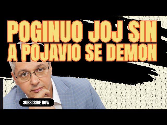 POGINUO JOJ SIN A JAVIO SE DEMON - Istinita priča koja rasklinkava namere spiritizma - Oprez