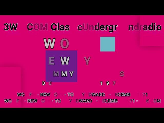 3WK.COM – WOR-FM - NEW YORK - TOMMY EDWARDS - DECEMBER 1971