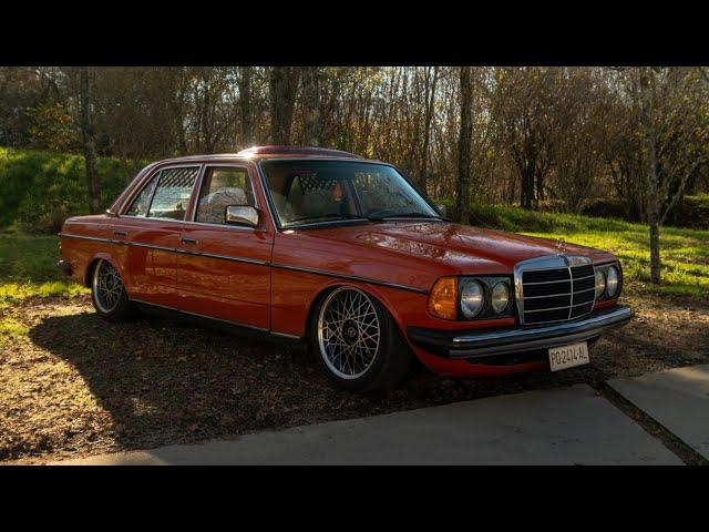 Mercedes W123 Stance | 4K