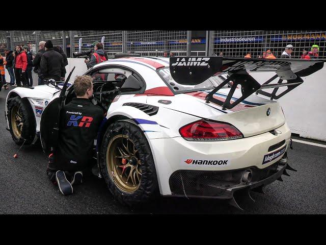 AMAZING STARTGRID ! / M6 GT3 / Z4 GT3 / RS3 TCR - LMS ....