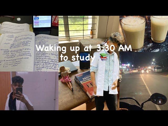 WOKE UP AT 3AM to STUDY  MBBS STUDENT ‍ GOVERNMENT MEDICAL COLLEGE ERNAKULAM}DAY IN MY LIFE