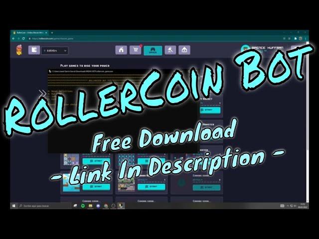 RollerCoin Bot [www.RollerCoin.com - Virtual Crypto Farm Bot - How To Download & Use]