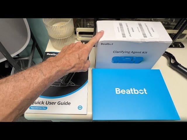 Unboxing Clarifying Agent Kit for Beatbot AquaSense Pro Pool Cleaner