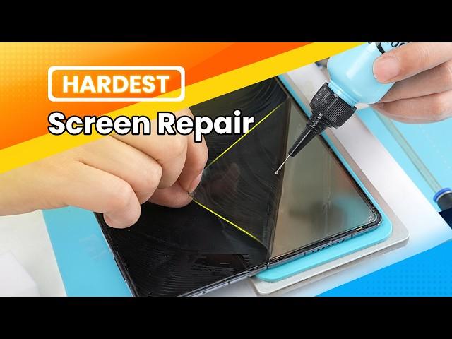 Foldable Screen Refurbishment - The Hardest Ever