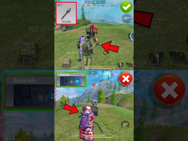 Thermite  Desperado  Pro Settings in CODM BRCodmobileCODM Pro Setting #shorts #codmbr #codm