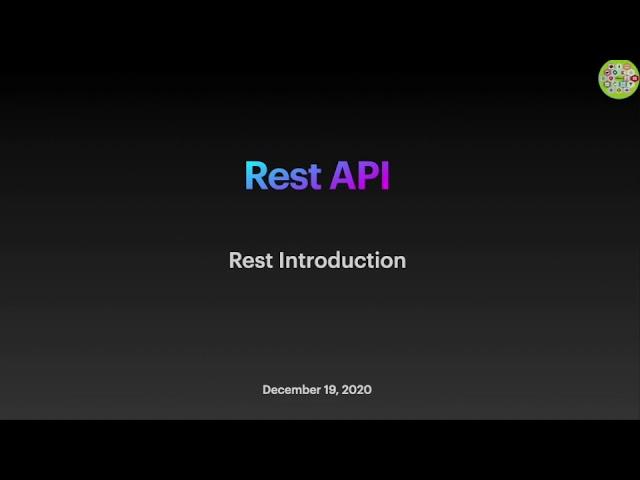 Course Intro: What is Rest API or Rest Services