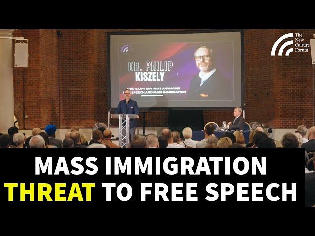 Mass Immigration THREATENS Free Speech. (NCF Immigration Conference - Dr. Philip Kiszely)