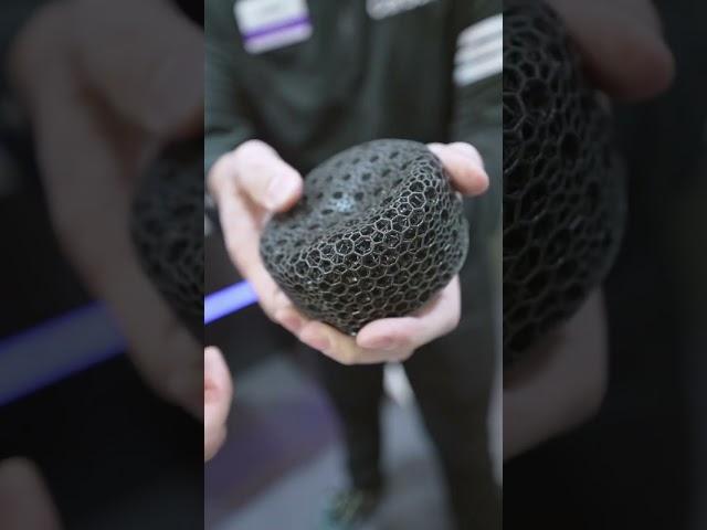 3D Printed Damping Lattice Structure with @AndrewSink