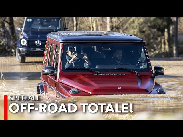 In the lair of the Mercedes G-CLASS! 