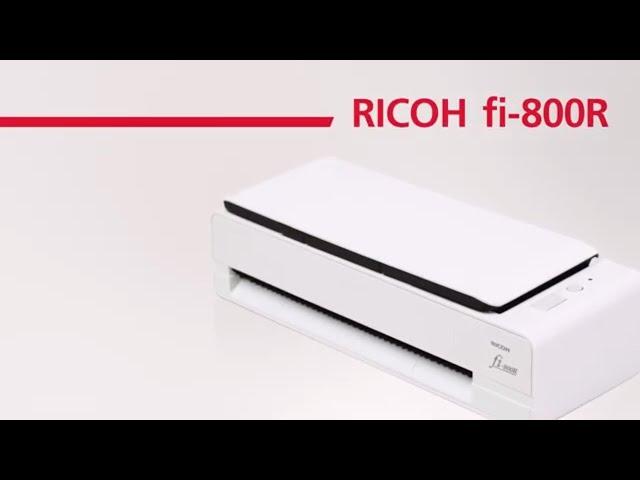 fi-800R — An Ultra-Compact and Dual-Path Document Scanner