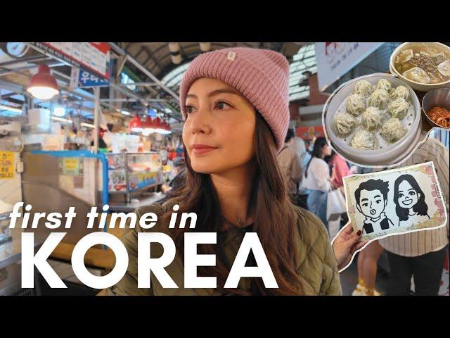 Exploring Seoul For The First Time  | Eating and Shopping in Seoul | Gwangjang Market, Myeongdong