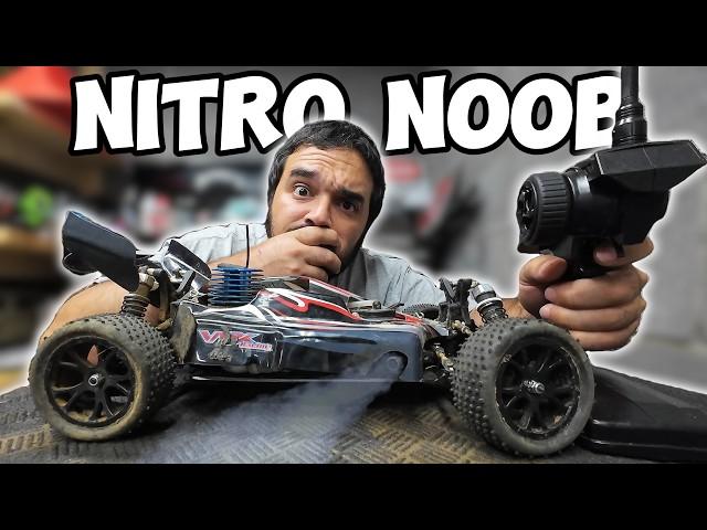 Former Mechanic Tries a Nitro RC Car