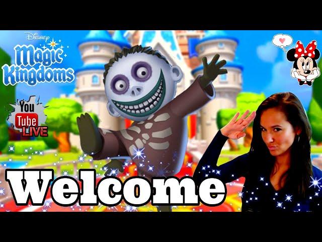 Kitty Kat Livestream! WELCOME BARREL! The Nightmare Before Christmas Disney Magic Kingdoms! !treat