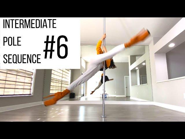 Intermediate Pole Dance Sequence | Sexy Pole Dance Tutorial | Beginner-Friendly Explanations!