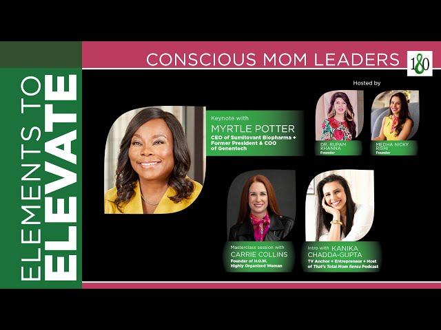 Elements to Elevate | 180 Elevate + Conscious Mom Leaders (segment 1) #connectgrowgive