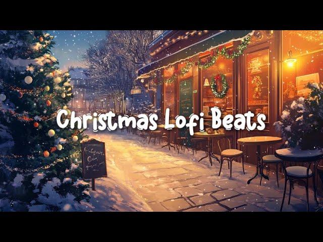 Snowy Café Escape  Winter Lofi Christmas Study/Work Deep Focus [chill lo-fi hip hop beats]