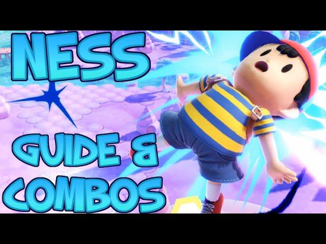 How To Play Ness In Super Smash Bros Ultimate! Combos And Guide