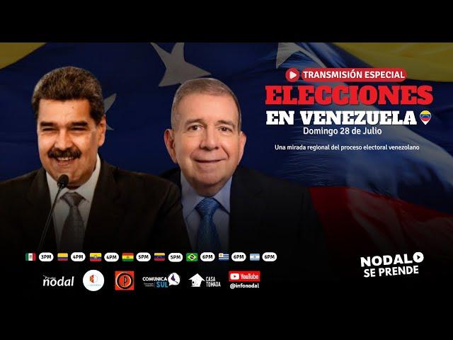 #NODAL Se Prende| Transmisión especial Elecciones en Venezuela 