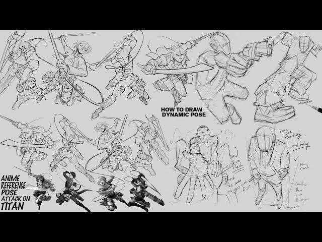 HOW TO DRAW DYNAMIC POSE