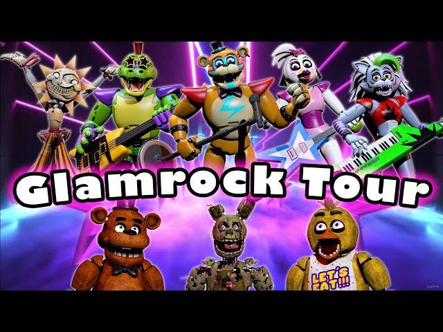 Freddy Fazbear and Friends "Glamrock Tour"