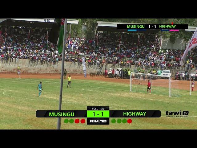 PENALTIES SHOOTOUT - MUSINGU HIGH vs HIGHWAY