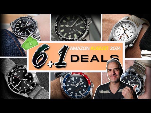 7 KILLER DEALS on watches | August 2024