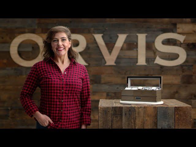 ORVIS - Watch Box with Accessories Drawer