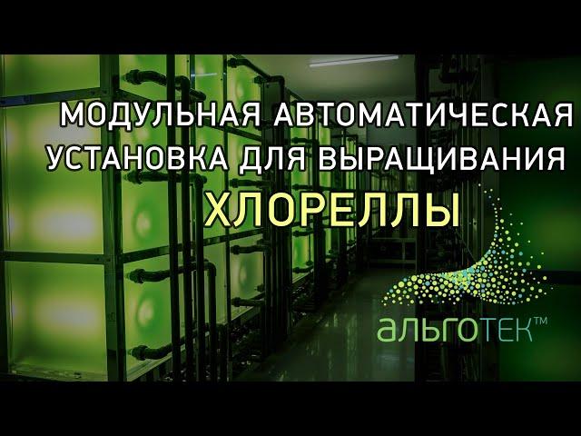 Установки для выращивания хлореллы ! от компании Альготек!