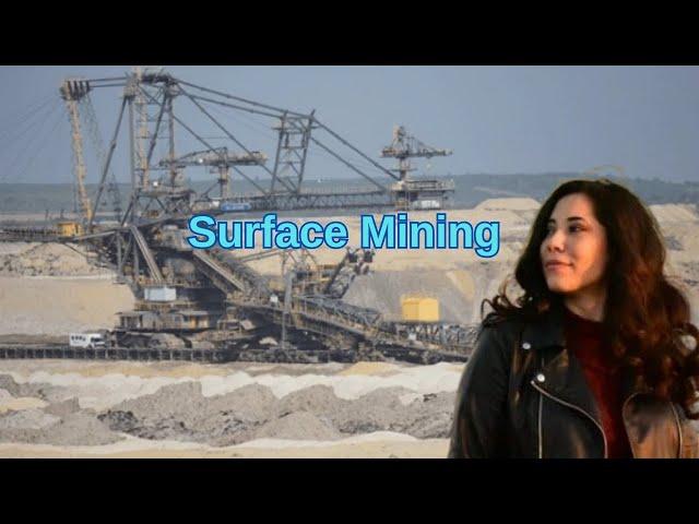 Surface mining - Surface mining methods