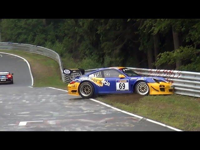 Nordschleife Crash Porsche 911 (997) GT3 - Nürburgring