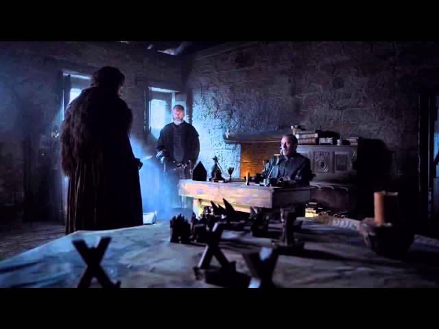 Game of Thrones 5x2 - Stannis offers Jon Snow to become Jon Stark, Lord of Winterfell (HD)