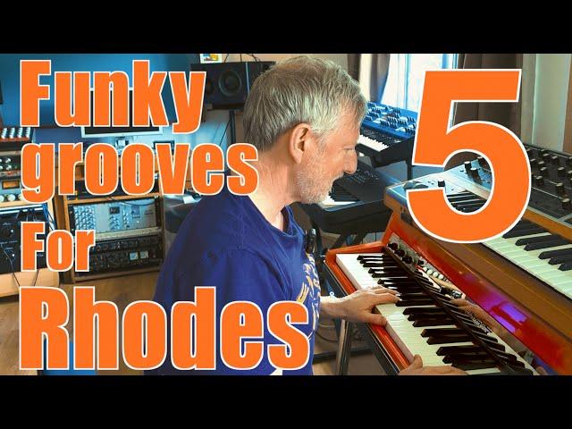 Tutorial: Learn 5 funky grooves for Fender Rhodes