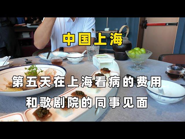 第五天在上海看病的费用，歌剧院同事见面，高速公路上急迫的事  - 【lisavlog 游子记】2024 09 17