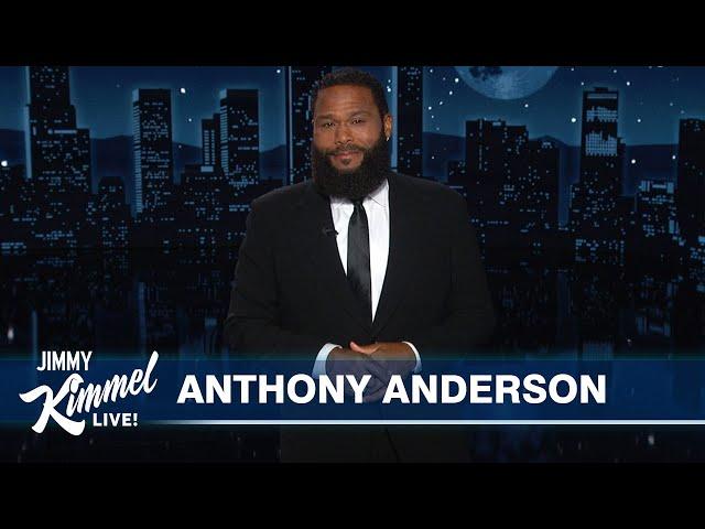 Guest Host Anthony Anderson on Trump Rally Attack, Naming JD Vance Running Mate & White People FAIL